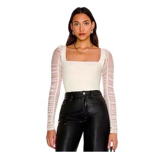 New Free People Must Be Love Bodysuit